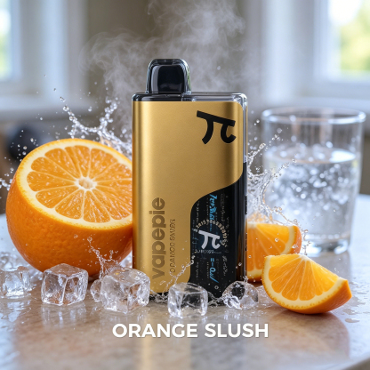 Pomarančový ľadový slush💥Akcia 1+1 ZADARMO!⭐⭐⭐⭐⭐VAPEPIE MATRIX 50000 Potiahnutí