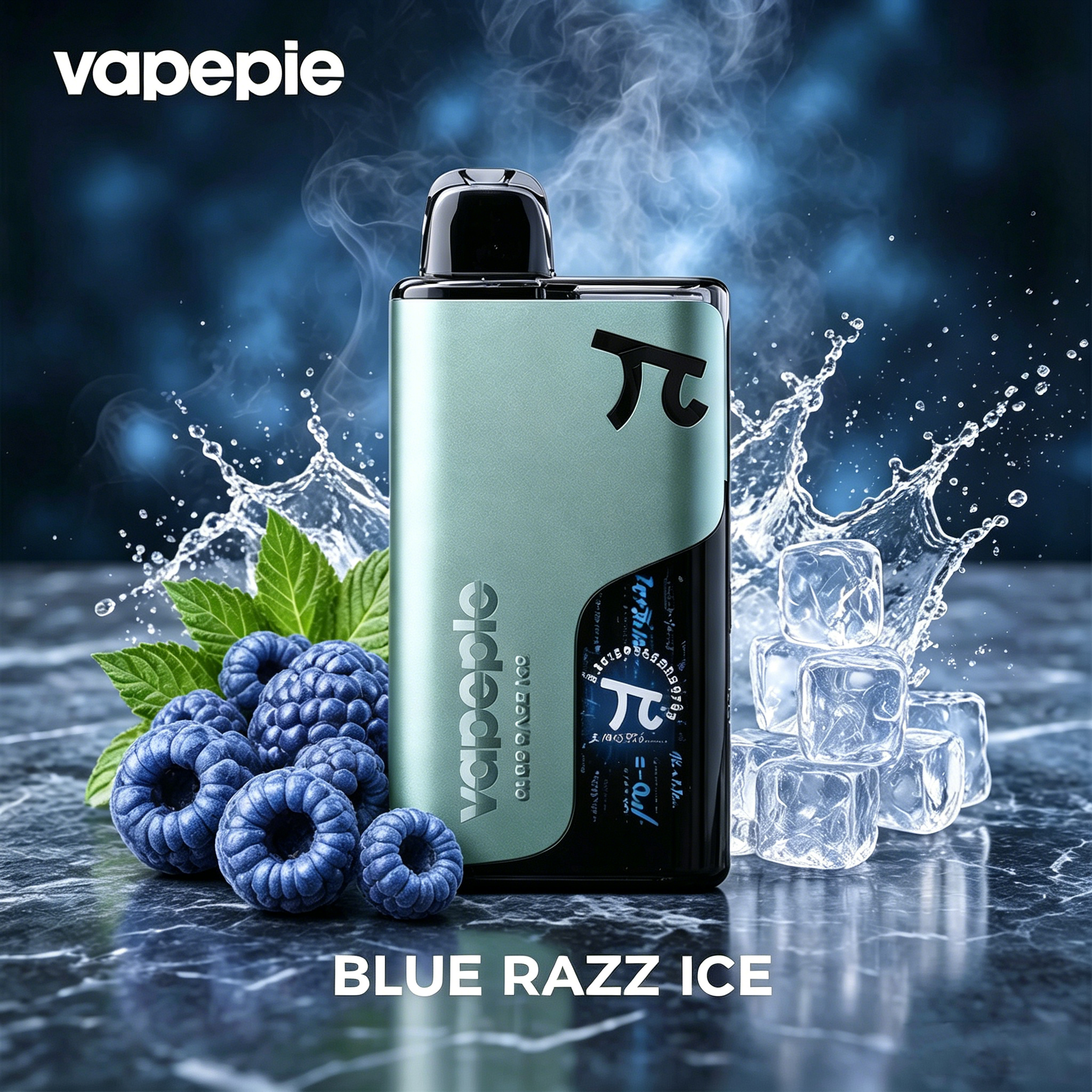 Blue Razz Ice💥Akcia 1+1 ZADARMO!⭐⭐⭐⭐⭐VAPEPIE MATRIX 50000 Potiahnutí