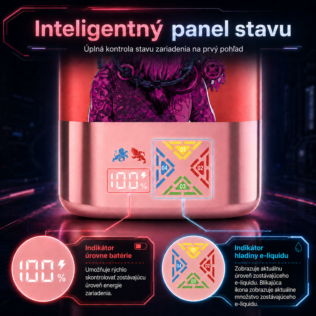 VOPK 4v1 syst&eacute;m prep&iacute;nania &scaron;tyroch pr&iacute;chut&iacute;