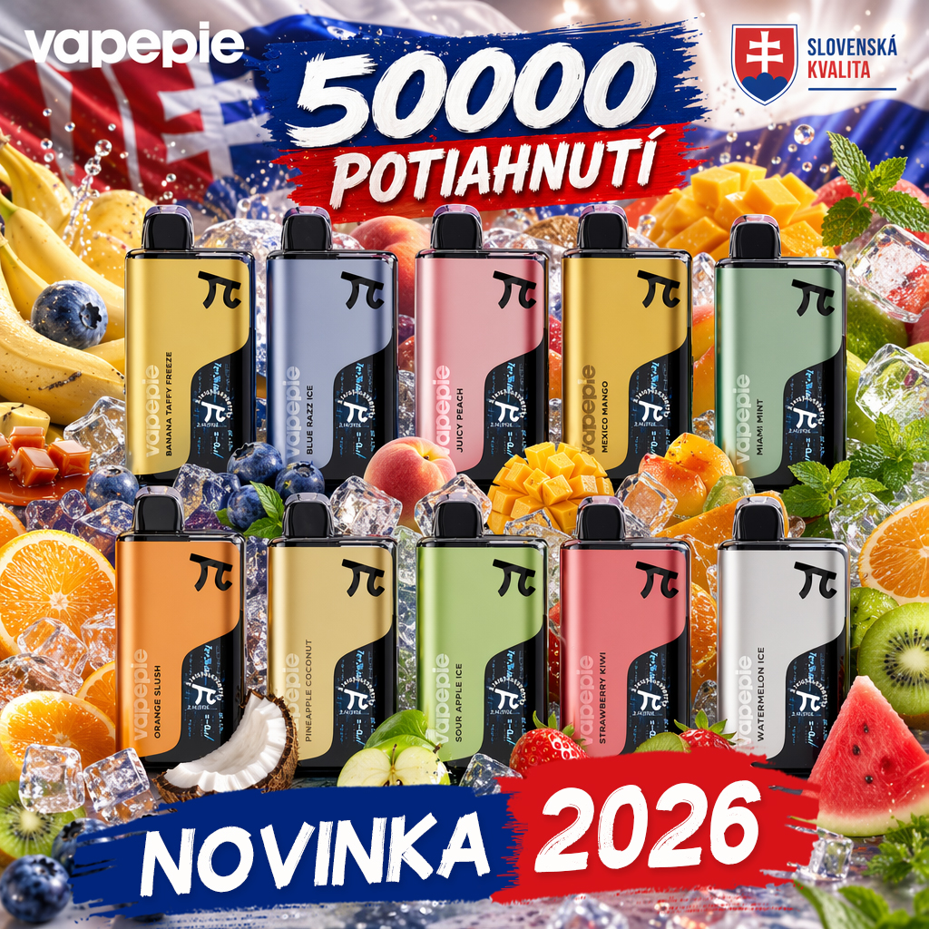 ⭐⭐⭐⭐⭐VAPEPIE MATRIX 50000 Potiahnutí - výročný nový produkt 