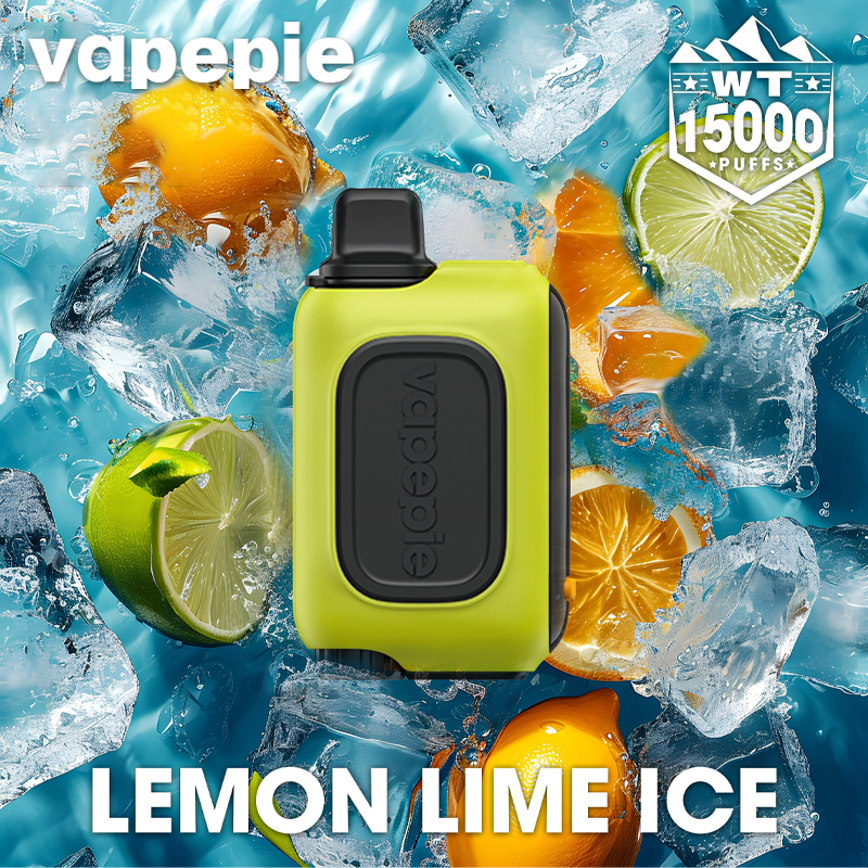 💥Akcia 1+1 ZADARMO!🔥Citron Limetka led & Vapepie RO 15000 PUFFS