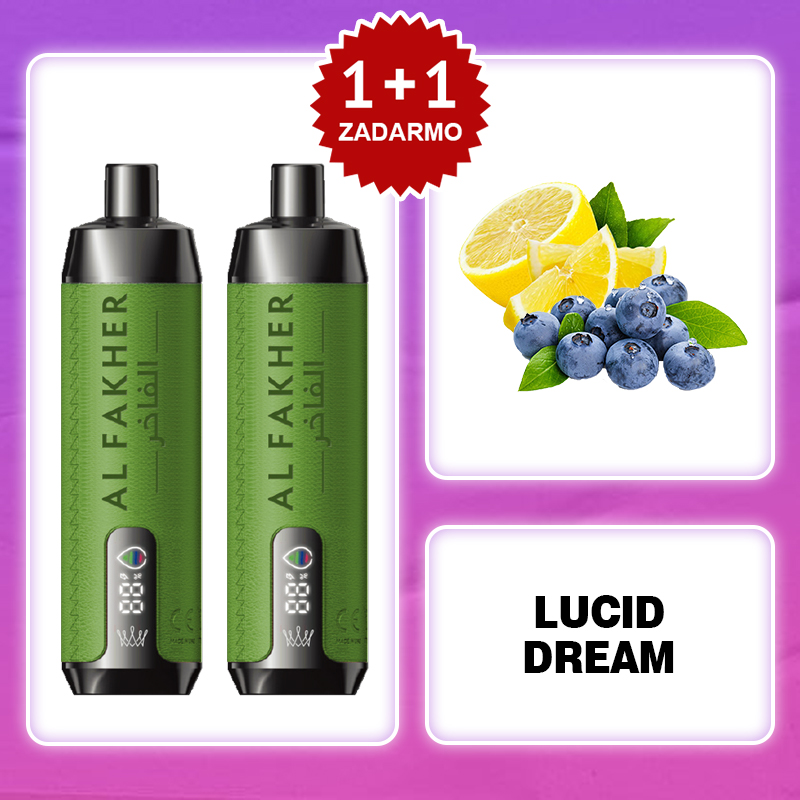 Jasný sen🔥AL FAKHER 15000 PUFFS Crown Bar