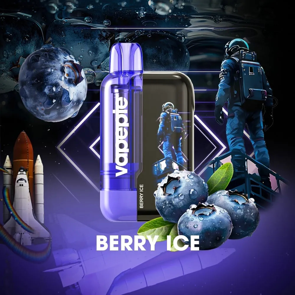 Lesné plody s ľadom🧑‍🚀✨Vapepie Ultra Phantom 30000 Puffs – 🎉Akcia 1+1 ZADARMO!