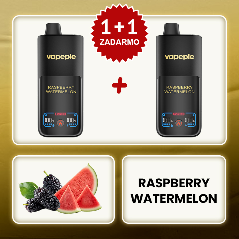 Maliny a Melón⭐⭐⭐⭐⭐VAPEPIE Mega 70000 Puffs– Obrovská para a dlhotrvajúci výkon
