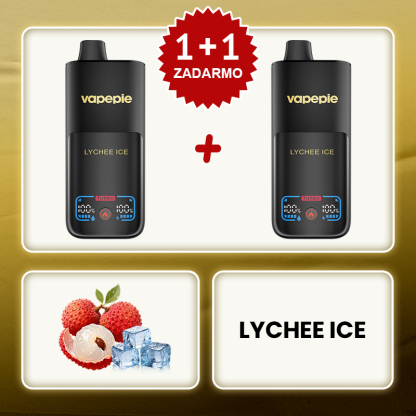 Litchi a Ľad⭐⭐⭐⭐⭐VAPEPIE Mega 70000 Puffs– Obrovská para a dlhotrvajúci výkon