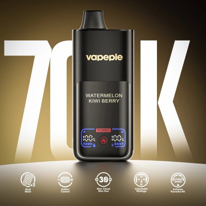 VAPEPIE Mega 70000 potiahnutí– Obrovská para a dlhotrvajúci výkon