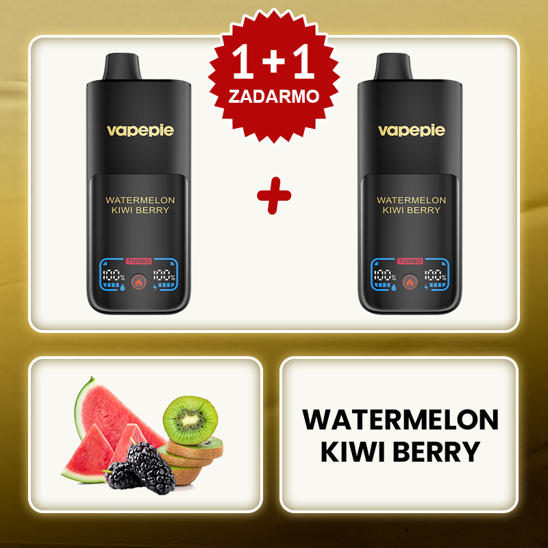 Melón Kiwi a Bobule⭐⭐⭐⭐⭐VAPEPIE Mega 70000 Puffs– Obrovská para a dlhotrvajúci výkon