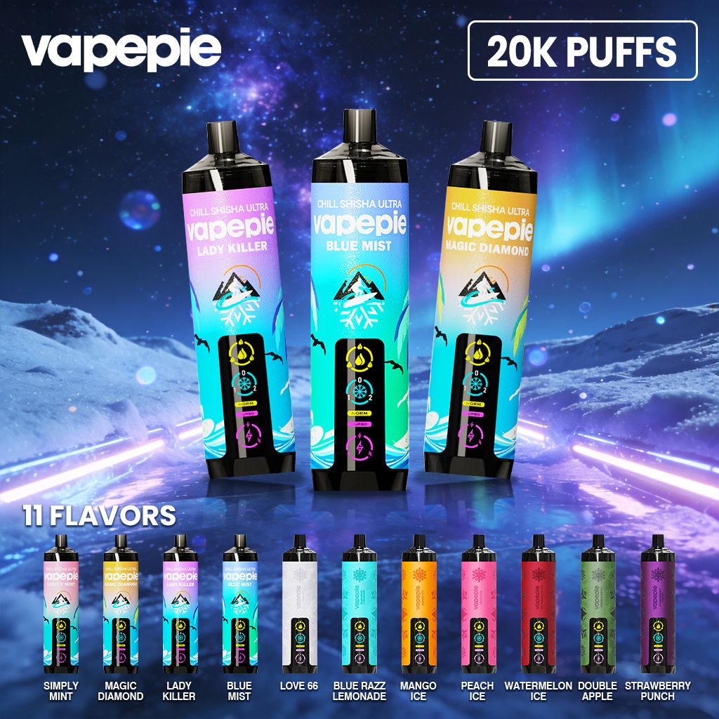 ⭐⭐⭐Vapepie AirPush 20000 PUFFS