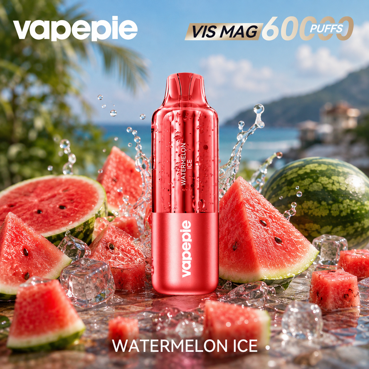 VAPEPIE VIS MAG 60 000 Potiahnutí – 🔋Zariadenie (batéria)+💧Náplň (e-liquid)