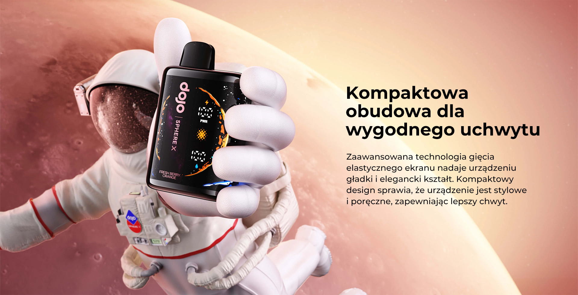 Inteligentn&aacute; regul&aacute;cia nap&auml;tia DOJO Sphere X pre stabiln&yacute; v&yacute;kon pri každom potiahnut&iacute;​