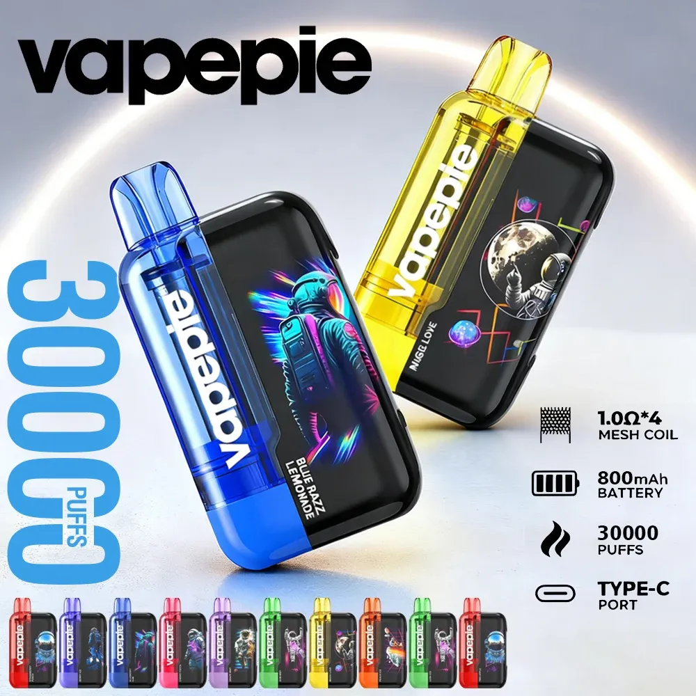 Jahodový punč🧑‍🚀✨Vapepie Ultra Phantom 30000 Puffs – 🎉Akcia 1+1 ZADARMO!