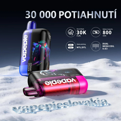 ⭐⭐⭐VAPEPIE Ultra Phantom 30000 Potiahnutí – TIKTOK Limitovaná LED Nočná Edícia