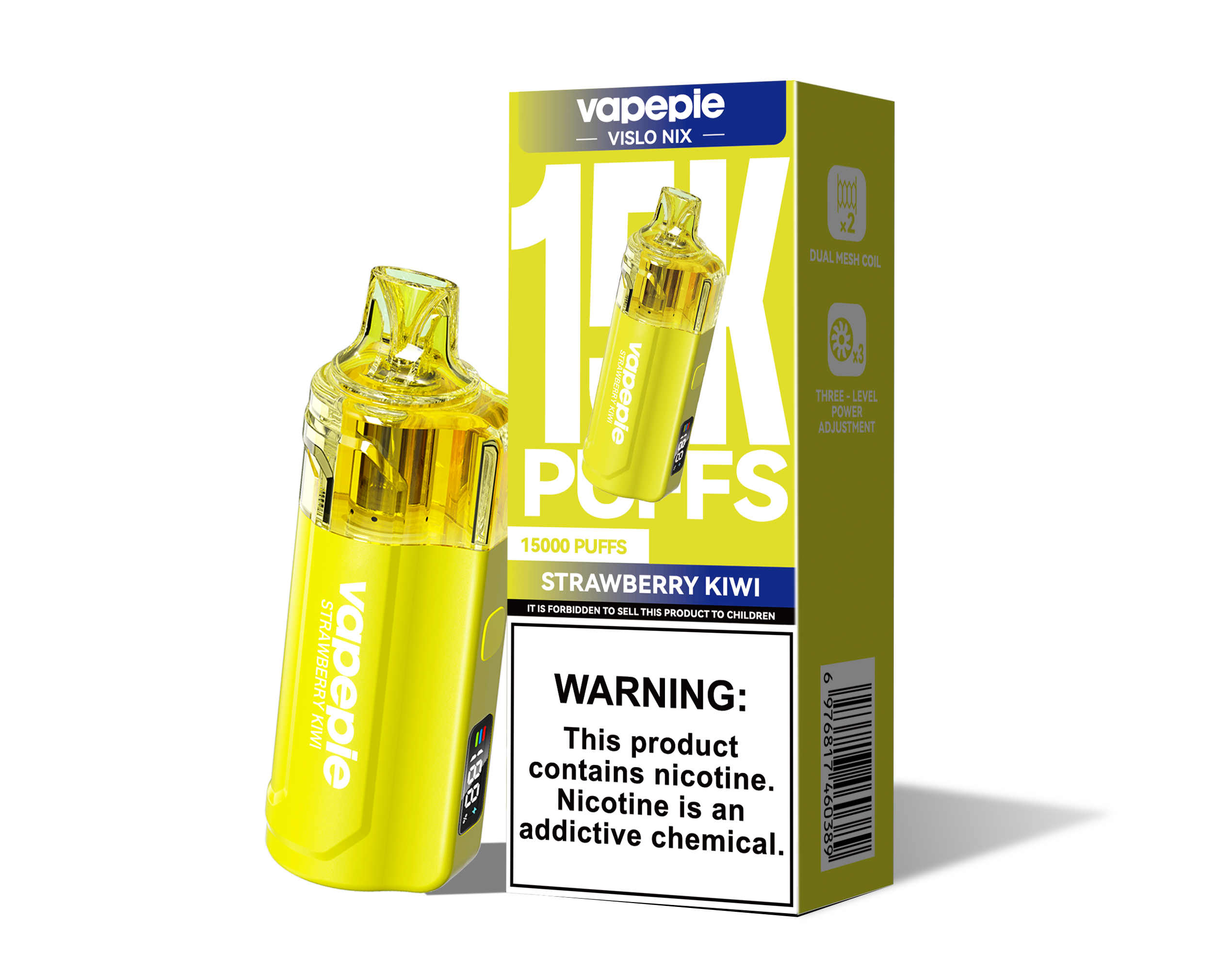 VAPEPIE Crystal Pop 15000 PUFFS – kde sa inteligentné ovládanie spája s maximálnou chuťou