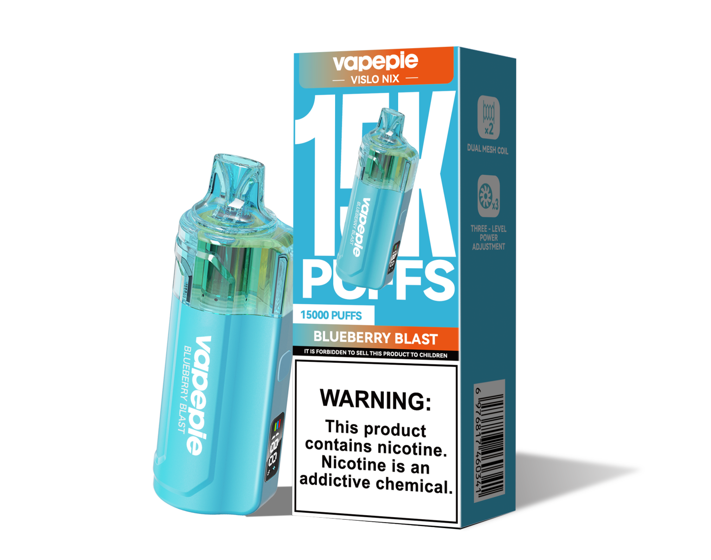 VAPEPIE Crystal Pop 15000 PUFFS – kde sa inteligentné ovládanie spája s maximálnou chuťou