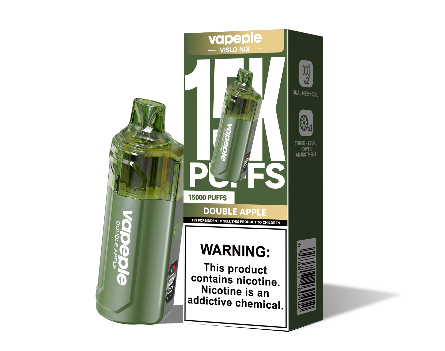 VAPEPIE Crystal Pop 15000 PUFFS – kde sa inteligentné ovládanie spája s maximálnou chuťou