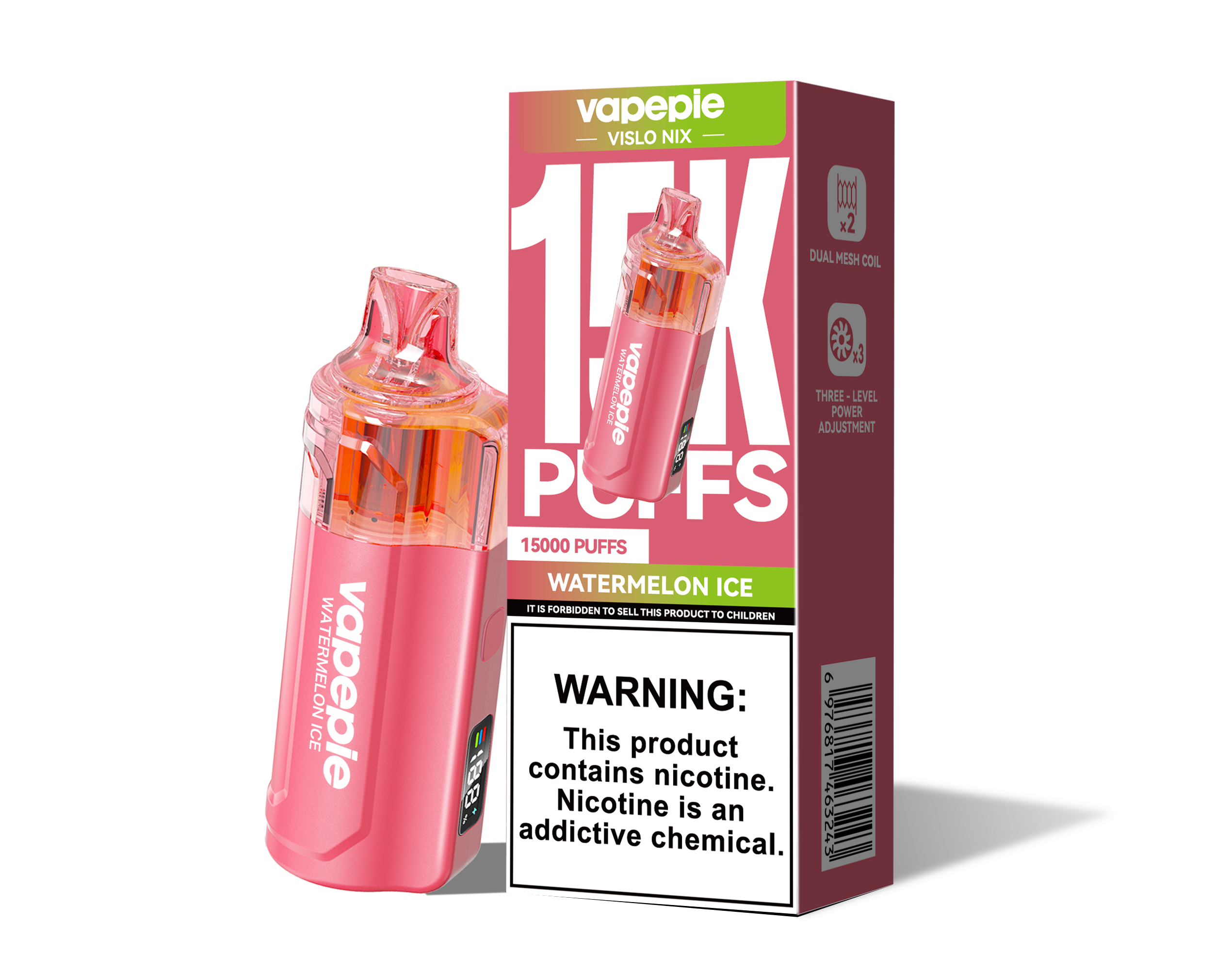 VAPEPIE Crystal Pop 15000 PUFFS – kde sa inteligentné ovládanie spája s maximálnou chuťou