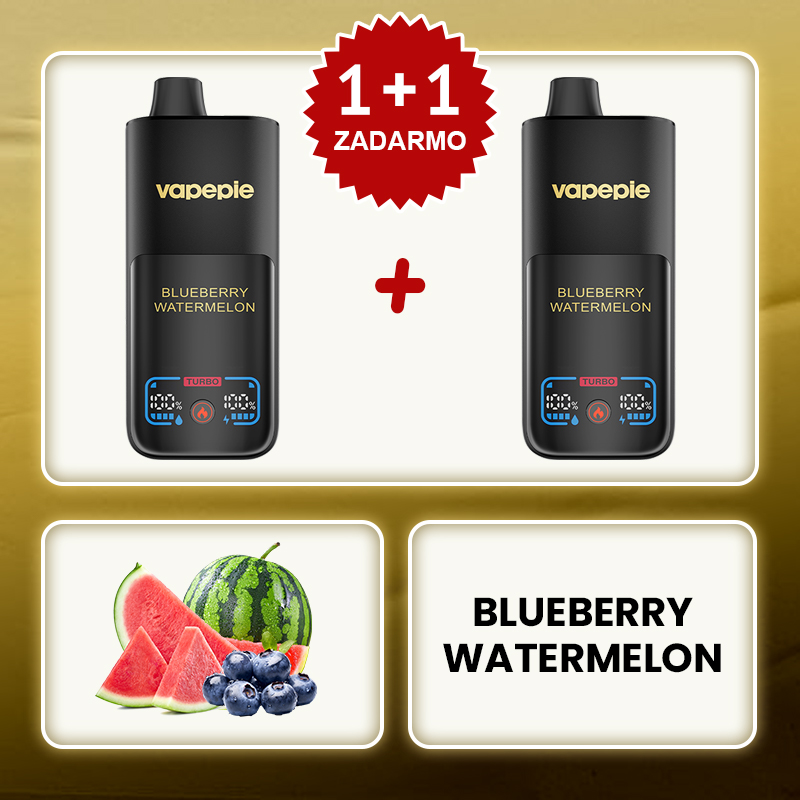 Borovnice a Melón⭐⭐⭐⭐⭐VAPEPIE Mega 70000 Puffs– Obrovská para a dlhotrvajúci výkon
