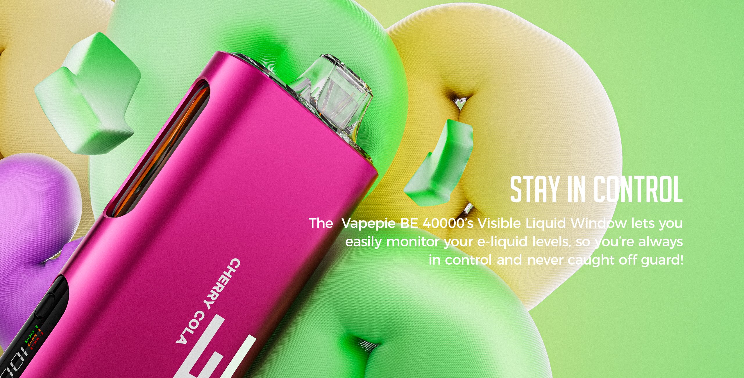 VAPEPIE Max 40000 puff dual mesh coil – sapore intenso e nuvole dense