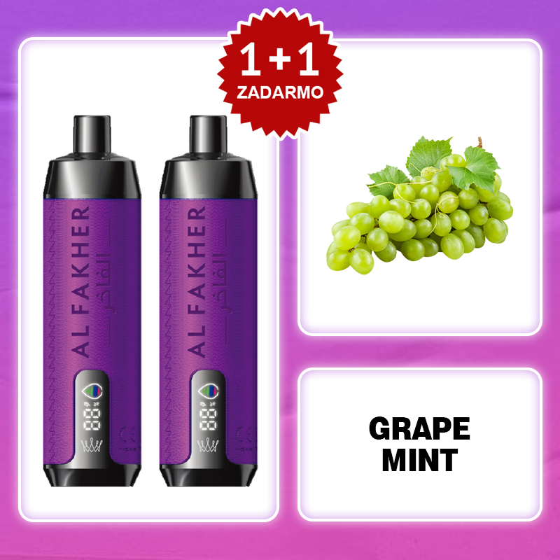 Hrozno s mätou🔥AL FAKHER 15000 PUFFS Crown Bar