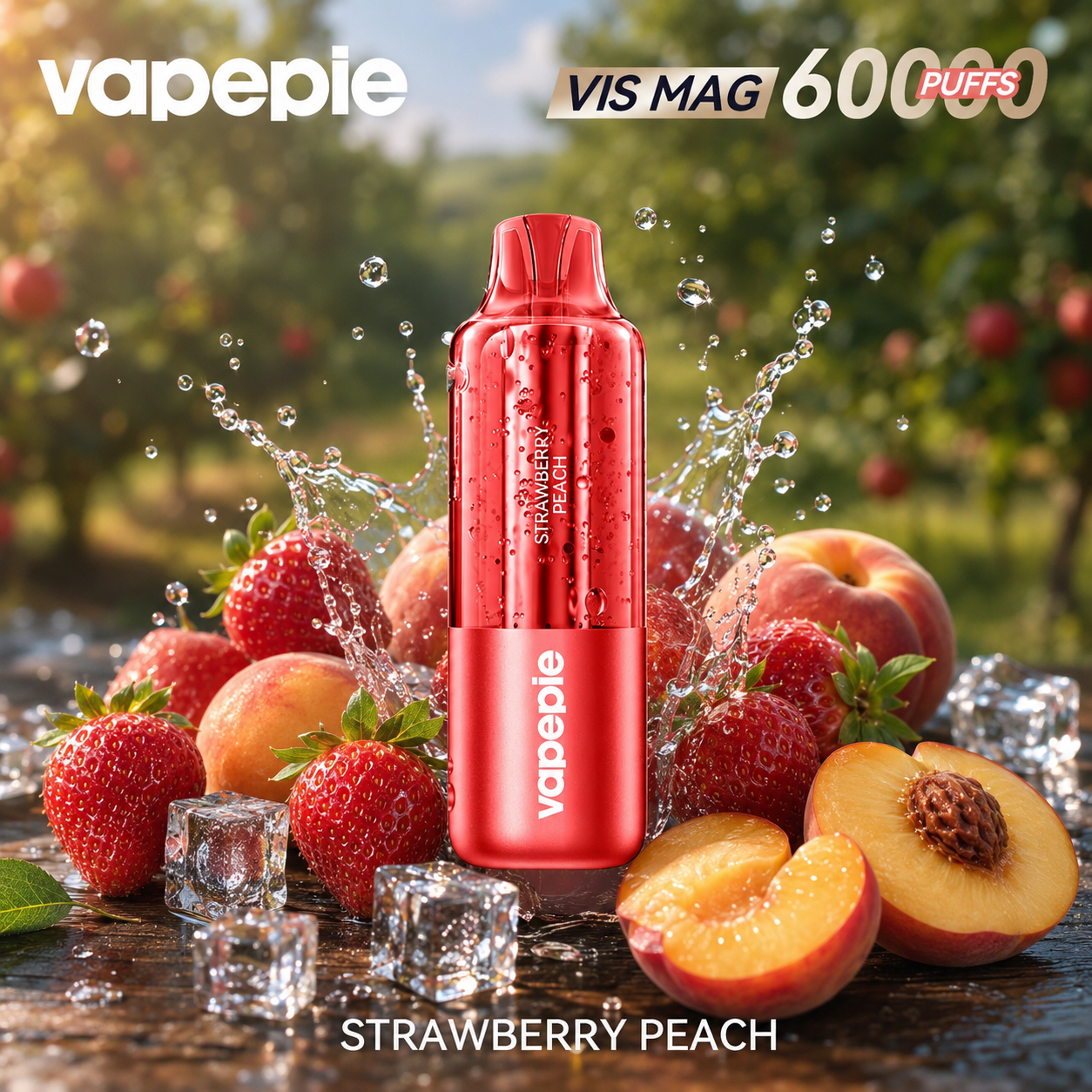 VAPEPIE VIS MAG 60 000 Potiahnutí – 🔋Zariadenie (batéria)+💧Náplň (e-liquid)
