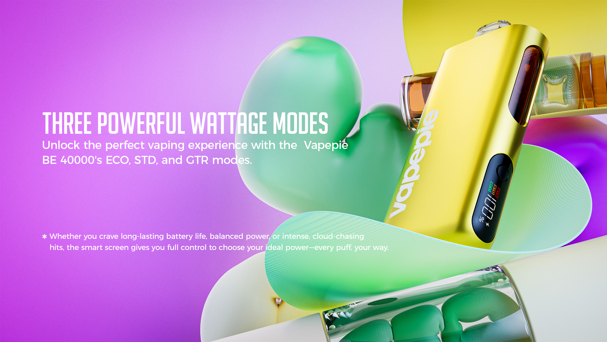 VAPEPIE Max 40000 puff Liquid Window – livello liquido visibile