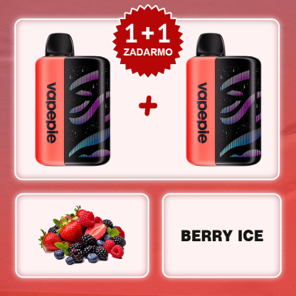  Bobulová Ledová💥Akcia 1+1 ZADARMO!⭐⭐⭐Vapepie Galactic Gleam 45000 PUFFS 