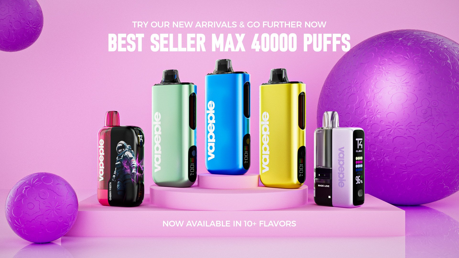VAPEPIE Max 40000 puff confezione &ndash; monouso 25 ml