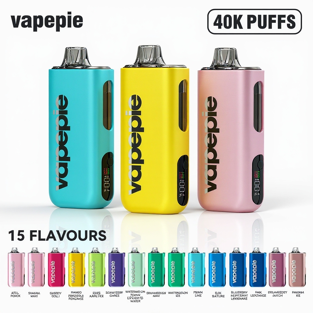 VAPEPIE Max 40000 PUFFS - 💥The World’s First Ultra-Thin, High-Capacity Vape💥