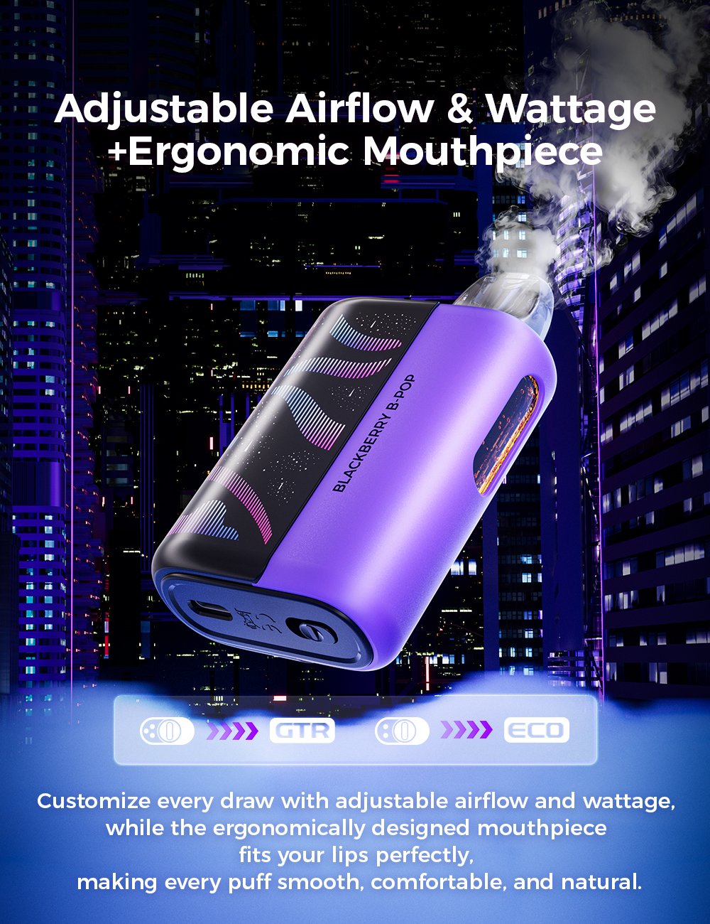 Nastaviteln&yacute; Průtok Vzduchu a Ergonomick&yacute; N&aacute;ustek