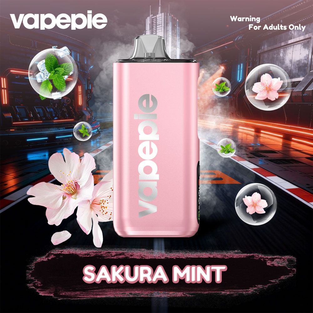 💥Akcia 1+1 ZADARMO!🔥SAKURA MINT & VAPEPIE MAX 40000 PUFFS PRO+