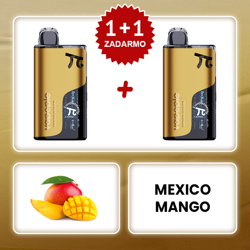 ​ Mexické Mango💥Akcia 1+1 ZADARMO!⭐⭐⭐⭐⭐VAPEPIE MATRIX 50000 Potiahnutí
