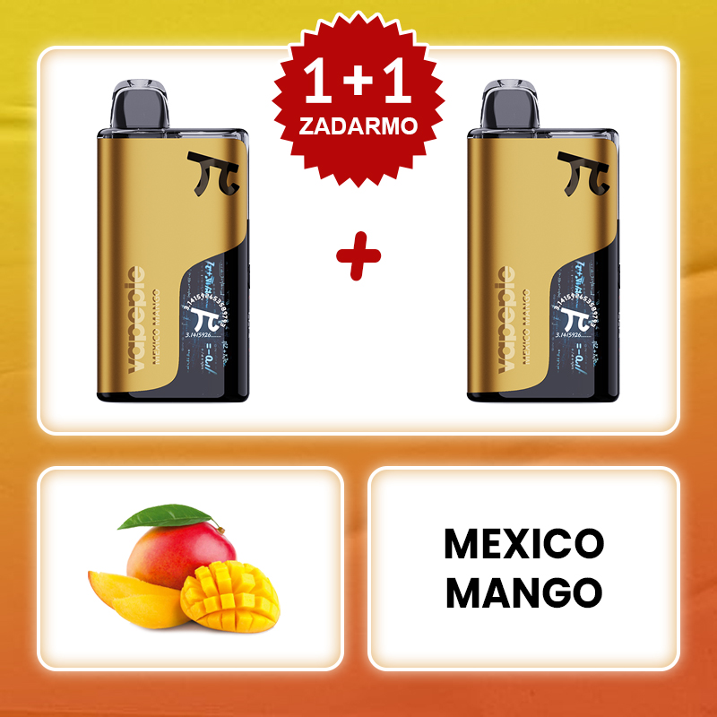 ​ Mexické Mango💥Akcia 1+1 ZADARMO!⭐⭐⭐⭐⭐VAPEPIE MATRIX 50000 Potiahnutí