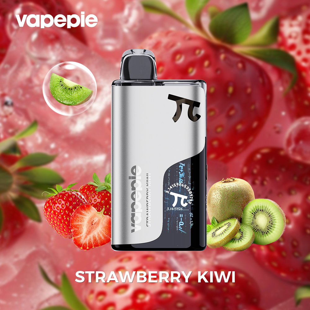 Jahoda & Kiwi💥Akcia 1+1 ZADARMO!⭐⭐⭐⭐⭐VAPEPIE MATRIX 50000 Potiahnutí