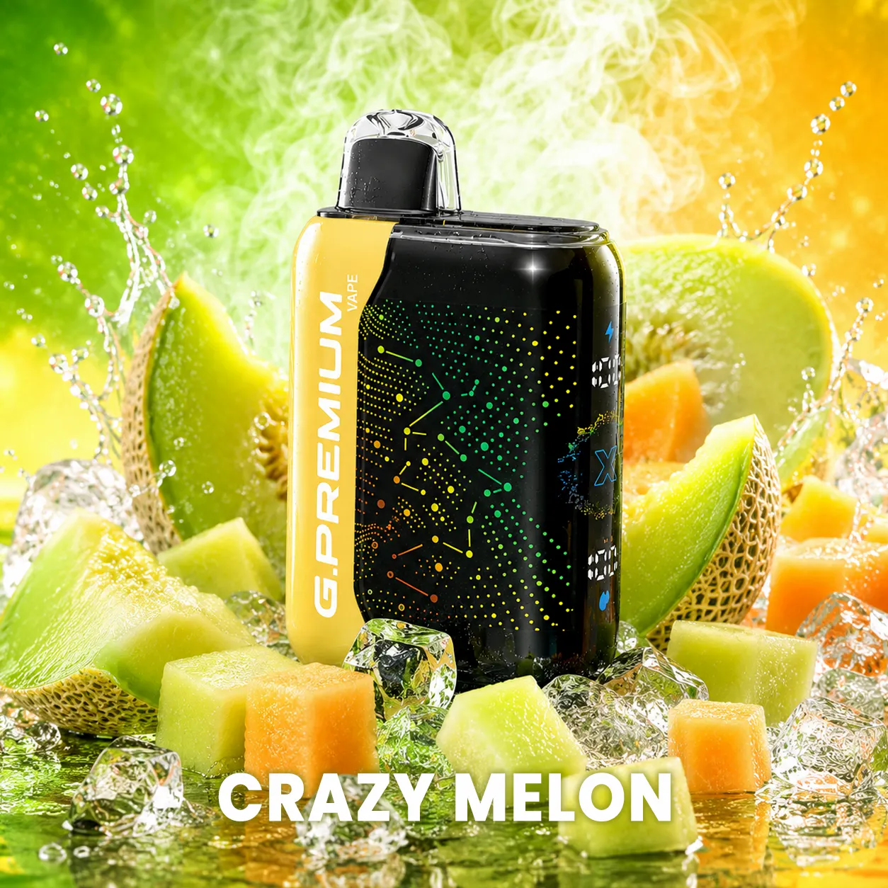 ⭐⭐⭐⭐⭐Najsilnejší upgrade! G.PREMIUM Jednorazové Vape 60 000 Potiahnutí – Ľadová mäta a Tradičný tabak