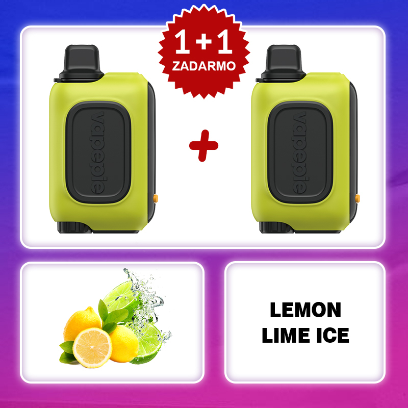 Citron Limetka led & Vapepie RO 15000 PUFFS