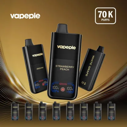 ⭐⭐⭐⭐⭐VAPEPIE Mega 70000 Potiahnutí– Obrovská para a dlhotrvajúci výkon