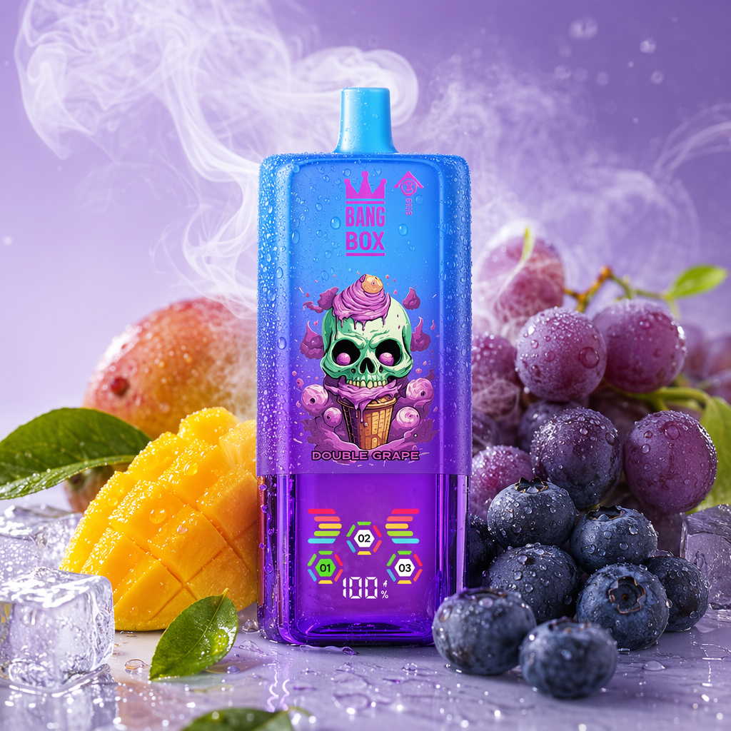 ⭐⭐⭐⭐⭐BANG BOX 80 000 potiahnutí – jednorazové vape 3 v 1 s príchuťou