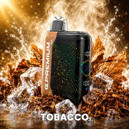 ⭐⭐⭐⭐⭐Najsilnejší upgrade! G.PREMIUM Jednorazové Vape 60 000 Potiahnutí – Ľadová mäta a Tradičný tabak