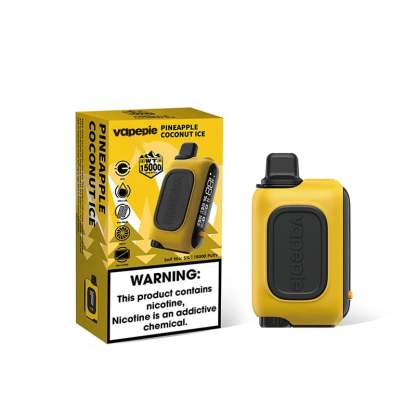 💥Akcia 1+1 ZADARMO!🔥Ananas Kokosová led  & Vapepie RO 15000 PUFFS