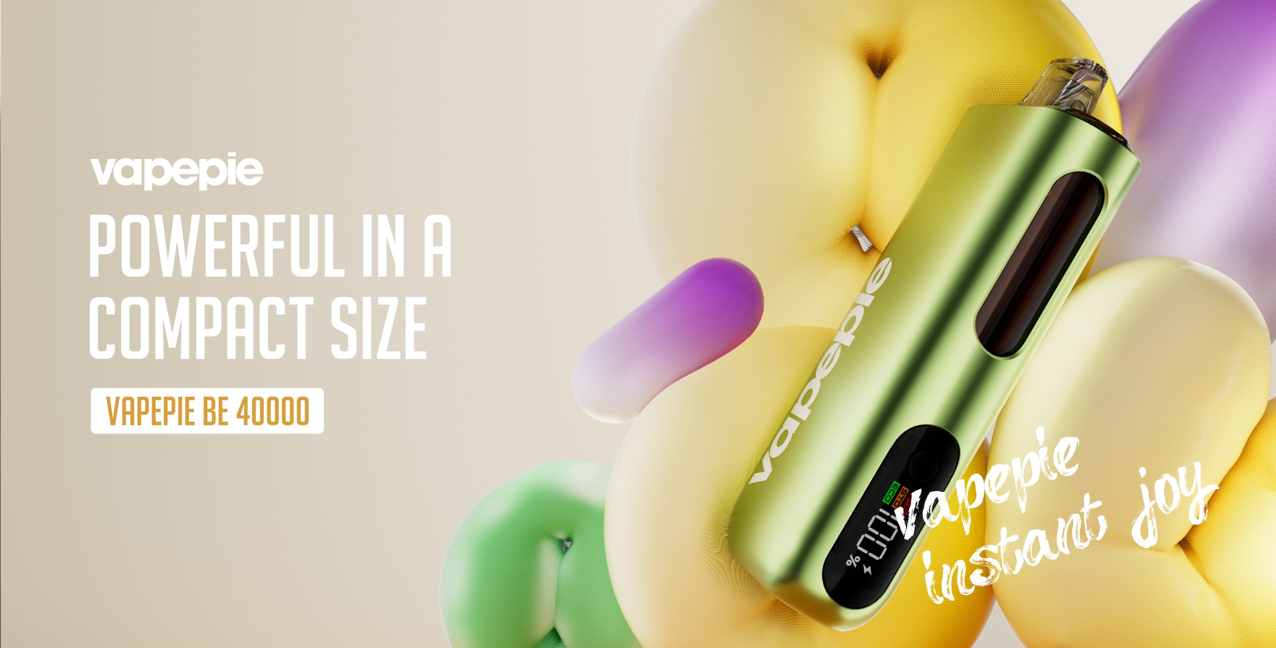 VAPEPIE Max 40000 puff – sigaretta elettronica usa e getta vista frontale