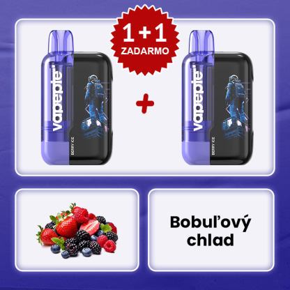 Lesné plody s ľadom🧑‍🚀✨Vapepie Ultra Phantom 30000 Puffs – 🎉Akcia 1+1 ZADARMO!