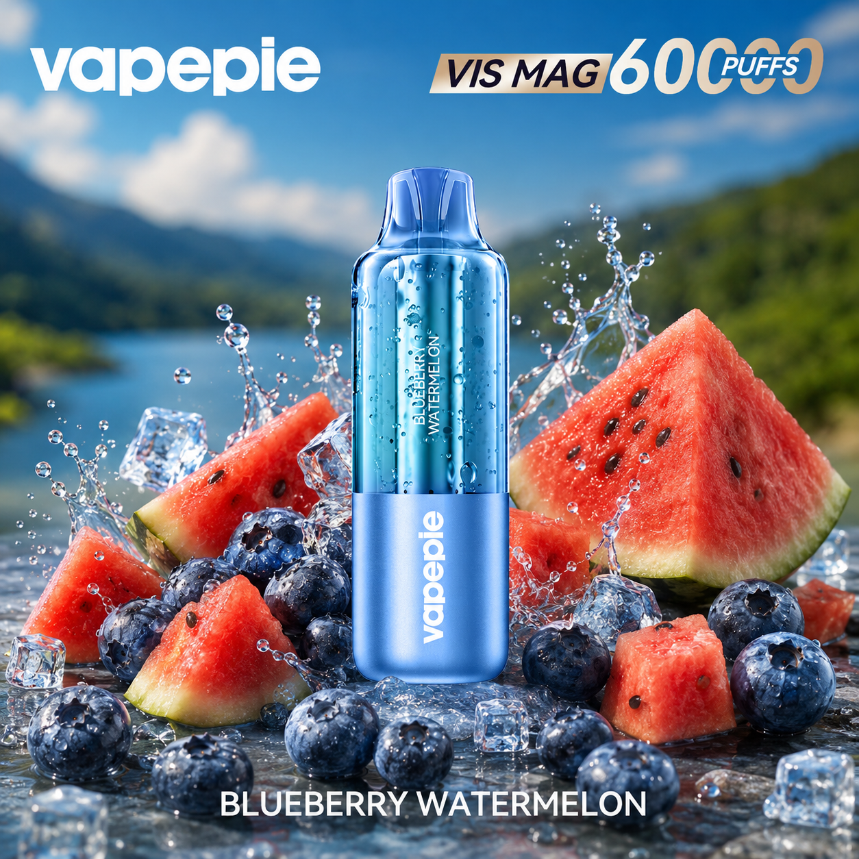 VAPEPIE VIS MAG 60 000 Potiahnutí – 🔋Zariadenie (batéria)+💧Náplň (e-liquid)