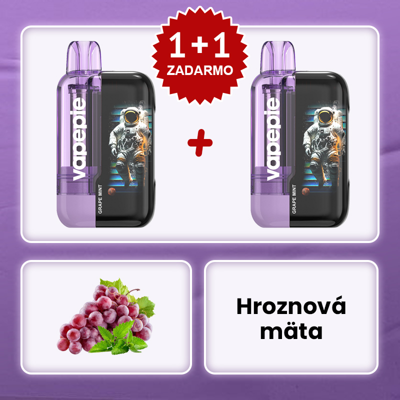 Hrozno s mätou🧑‍🚀✨Vapepie Ultra Phantom 30000 Puffs – 🎉Akcia 1+1 ZADARMO!