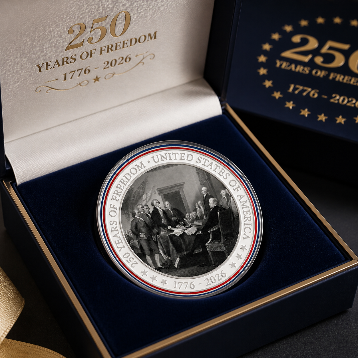 Semiquincentennial Lapel Pin – Celebrate 250 Years of Freedom