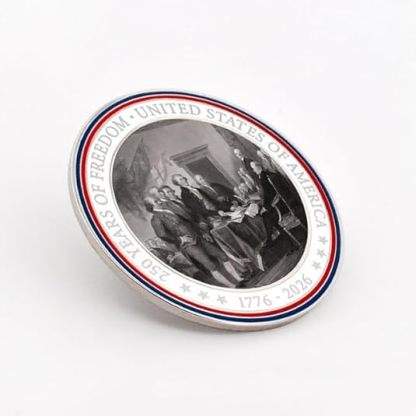PinMart's Semiquincentennial Lapel Pin - Celebrate America with Lapel Pins for Men and Women, Perfect USA 250th Anniversary Merchandise to Celebrate 250 Years of American Freedom