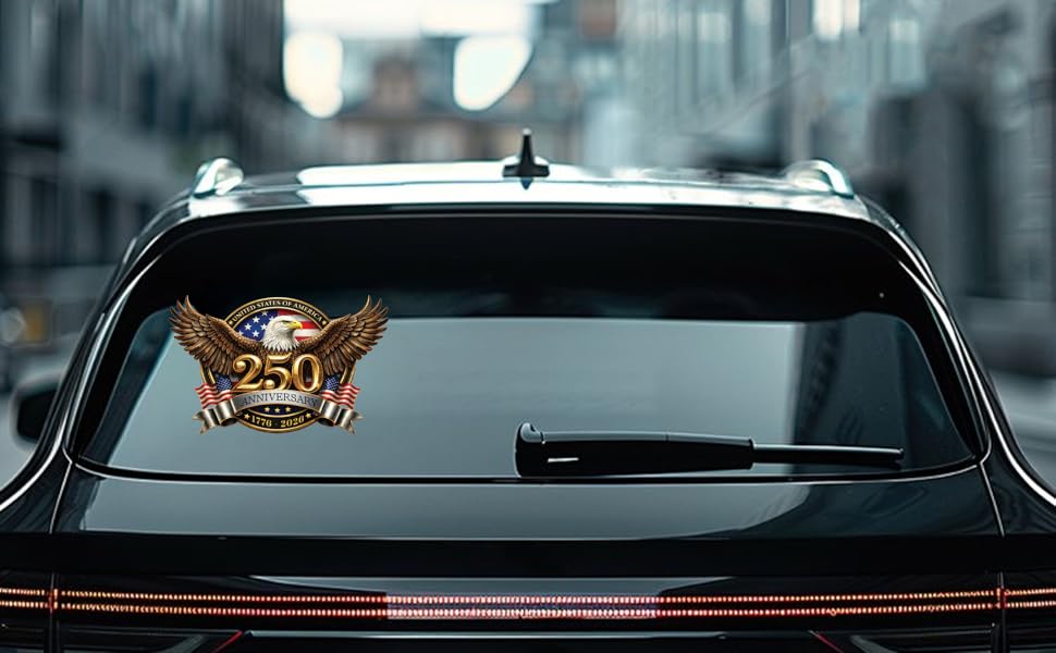 250th anniversary sticker