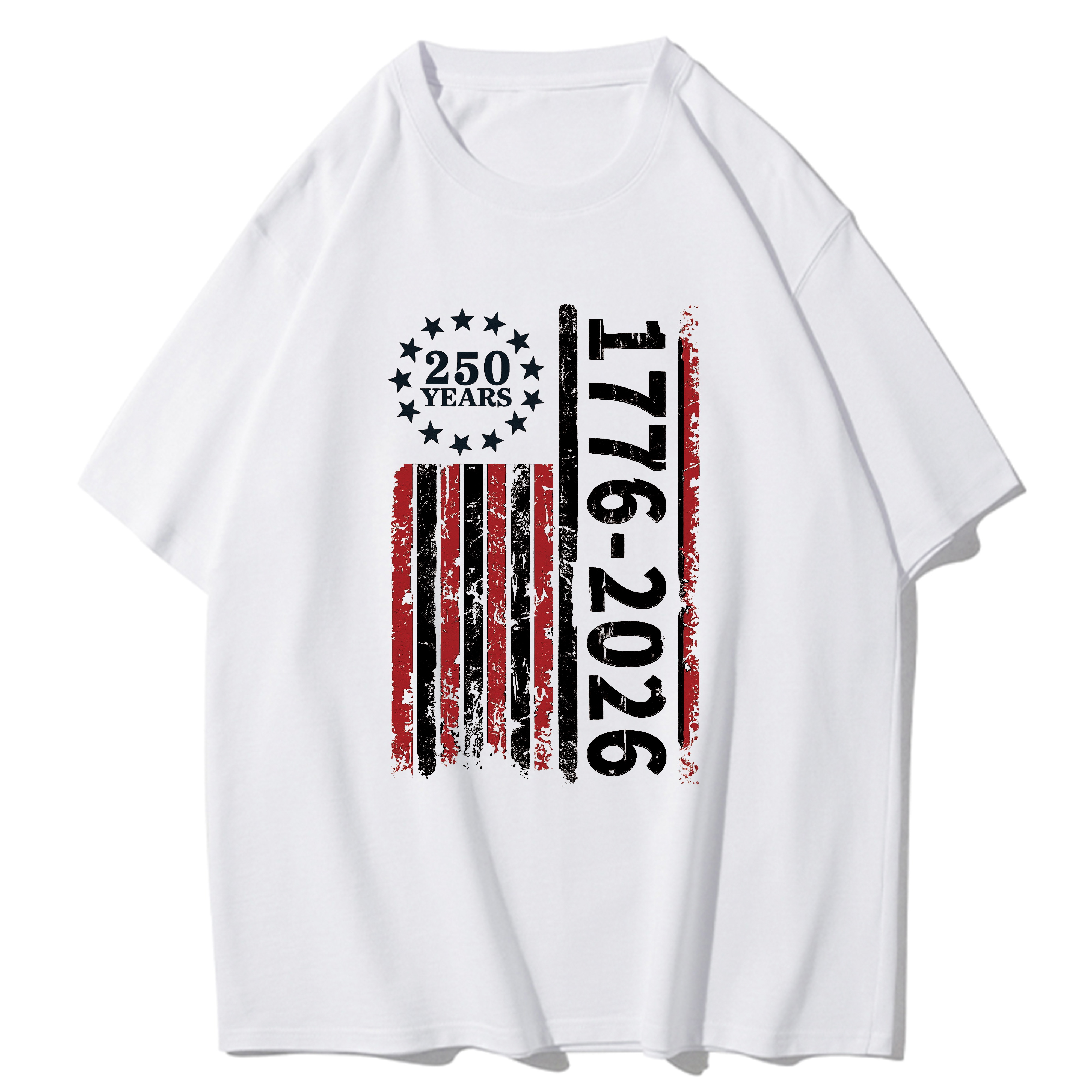 Women's Retro Independent Floral Patchwork Art Print Long Sleeve T-shirt