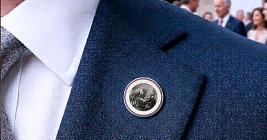 PinMart's Semiquincentennial Lapel Pin - Celebrate America with Lapel Pins for Men and Women, Perfect USA 250th Anniversary Merchandise to Celebrate 250 Years of American Freedom