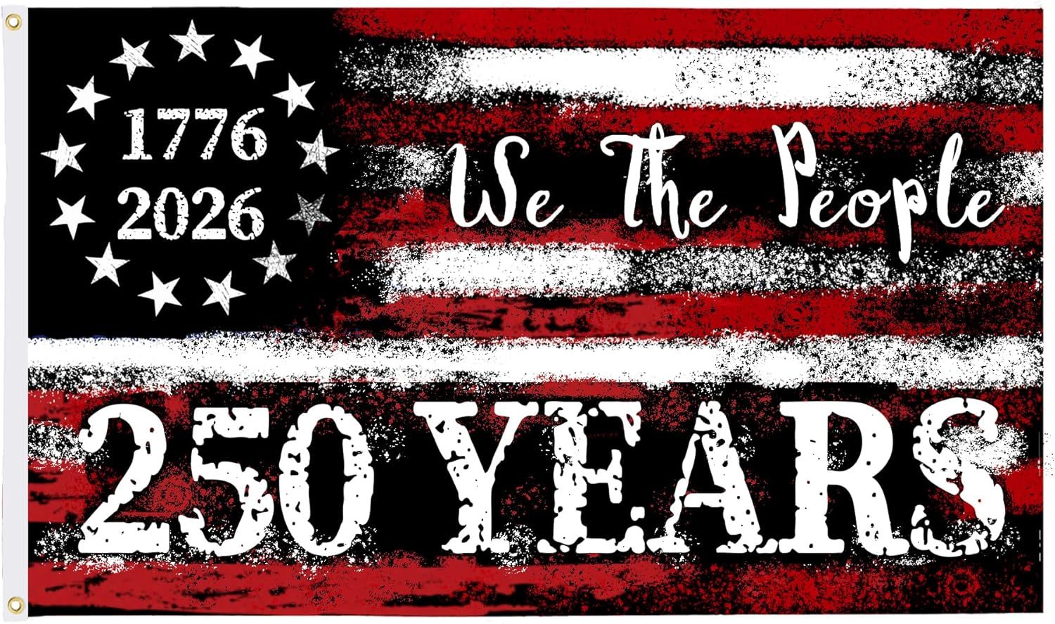 America’s 250th Anniversary Flag 🇺🇸 3x5 Ft, Double-Sided, 3-Ply Patriotic Outdoor Decor
