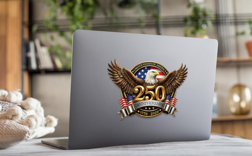 250th anniversary sticker